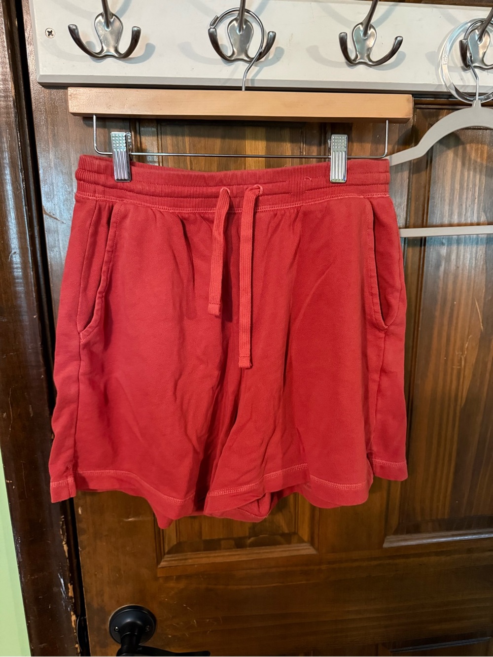 Old Navy Red Drawstring Athletic Shorts